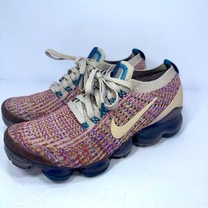 Nike Air VaporMax Flyknit 3 Desert Sand AJ6910-007 Women's Size 9